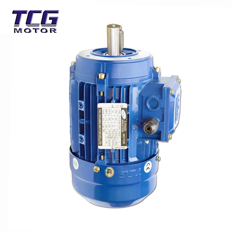 Động cơ vỏ nhôm B14 gắn mặt bích