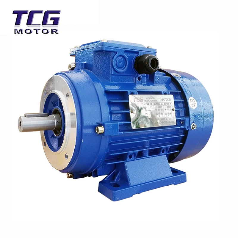 Động cơ vỏ nhôm B34 gắn chân