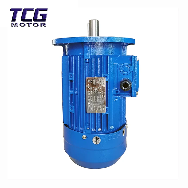 Động cơ vỏ nhôm B5 gắn mặt bích